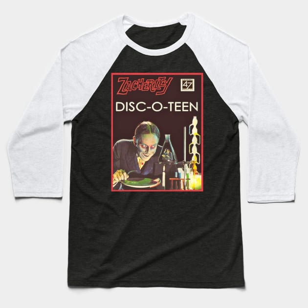 Zacherley Disc-O-Teen 60s Live Dance TV Program Baseball T-Shirt by darklordpug